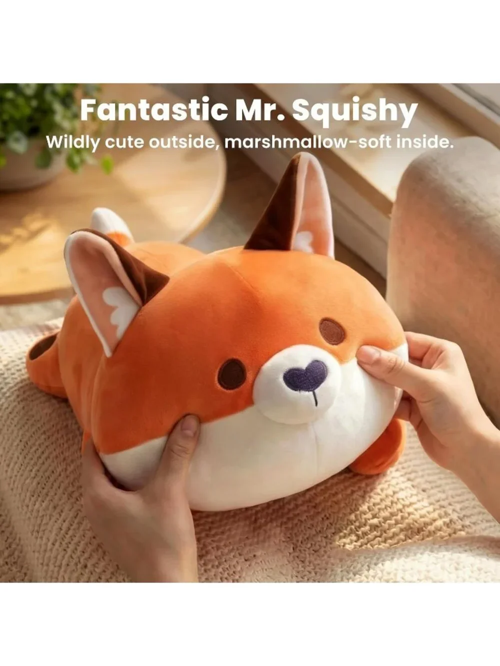 Red Fox Plush Pillow 13